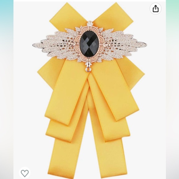 Ribbon bowtie brooch! NWOT! - Picture 4 of 4